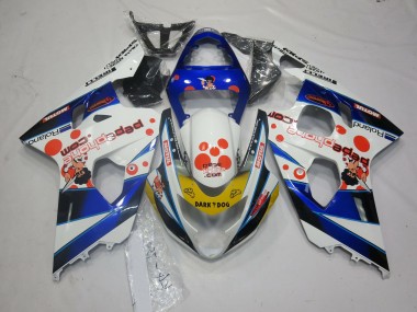 2004-2005 Dark Dog Suzuki GSXR 600-750 Motorcycle Fairings