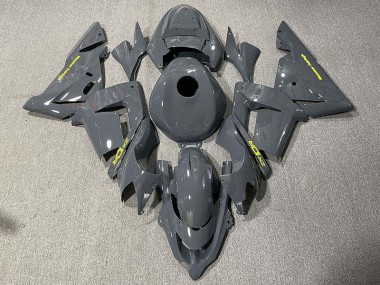 2004-2005 Dark Grey with Logo Kawasaki ZX10R Motorcycle Fairings