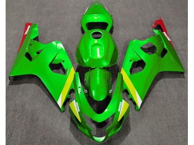 2004-2005 Gloss Green Suzuki GSXR 600-750 Motorcycle Fairings