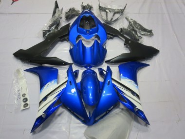 2004-2006 Blue and Black Yamaha R1 Motorcycle Fairings