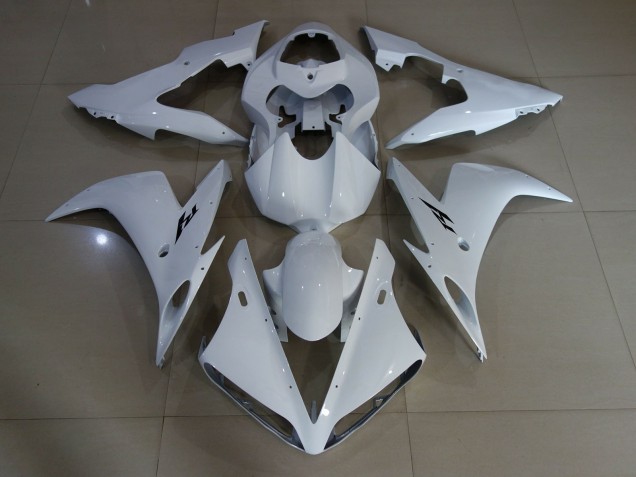 2004-2006 Gloss White Yamaha R1 Motorcycle Fairings