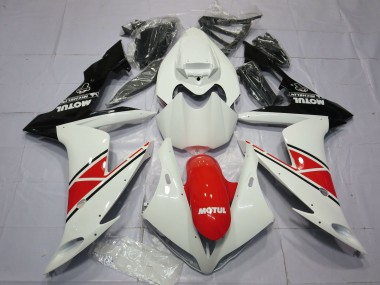 2004-2006 Oem Style Red and White Yamaha R1 Motorcycle Fairings