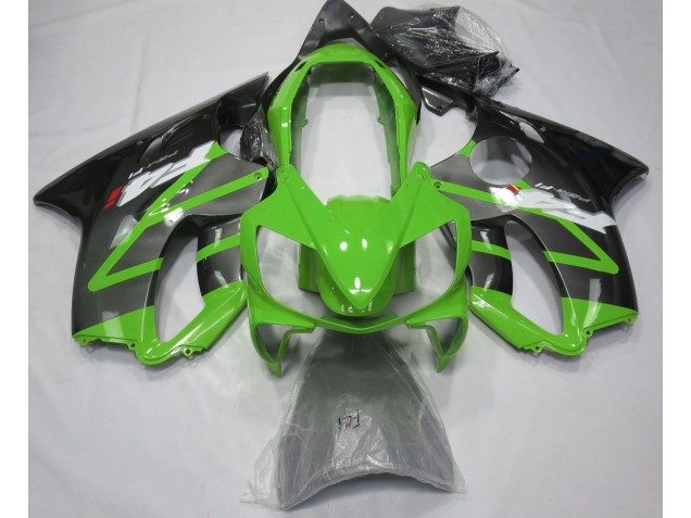 2004-2007 Gloss Green & Grey Honda CBR600 F4i Motorcycle Fairings