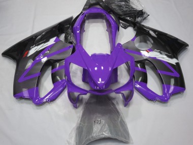 2004-2007 Gloss Purple & Grey Honda CBR600 F4i Motorcycle Fairings