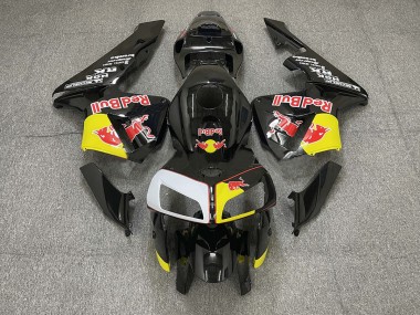 2005-2006 Black Red Bull Honda CBR600RR Motorcycle Fairings