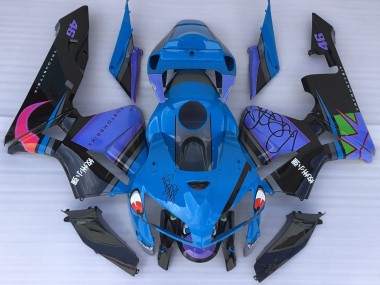2005-2006 Blue Shark Honda CBR600RR Motorcycle Fairings