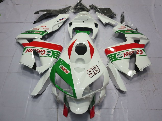 2005-2006 Castrol Honda CBR600RR Motorcycle Fairings 2005-2006 Castrol Honda CBR600RR Motorcycle Fairings