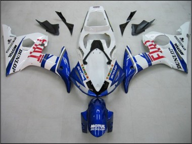 2005 Blue Fiat Yamaha R6 Motorcycle Fairings