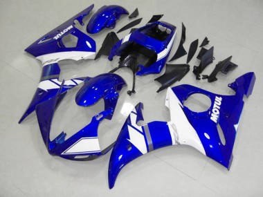 2005 Blue Motul Yamaha R6 Motorcycle Fairings