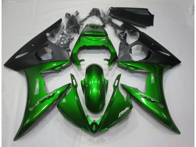 2005 Gloss Dark Green Yamaha R6 Motorcycle Fairings 2005 Gloss Dark Green Yamaha R6 Motorcycle Fairings