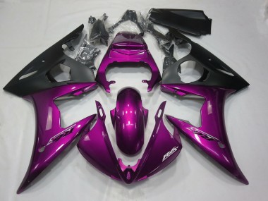 2005 Gloss Dark Pink Yamaha R6 Motorcycle Fairings