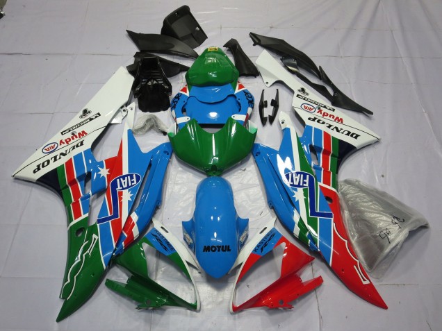 2006-2007 Classic Dunlop Yamaha R6 Motorcycle Fairings