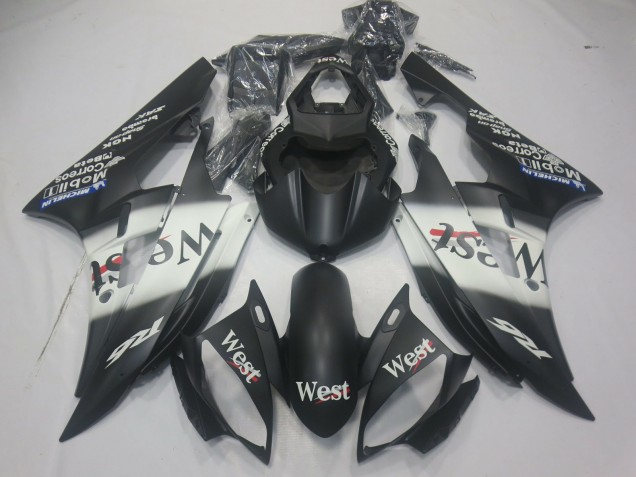 2006-2007 Matte West Yamaha R6 Motorcycle Fairings