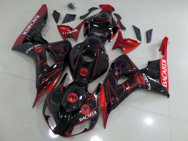2006-2007 Red Bacardi Honda CBR1000RR Motorcycle Fairings
