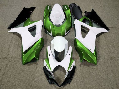2007-2008 Custom Design Green Suzuki GSXR 1000 Motorcycle Fairings