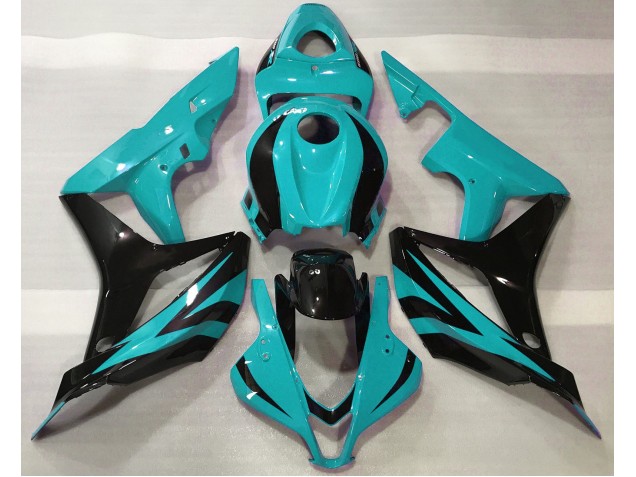 2007-2008 Cyan OEM Style Honda CBR600RR Motorcycle Fairings