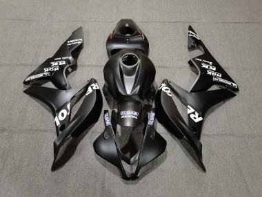 2007-2008 Matte Black Repsol Honda CBR600RR Motorcycle Fairings