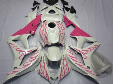 2007-2008 Pink Flame Honda CBR600RR Motorcycle Fairings