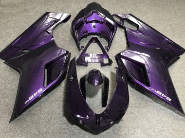 2007-2014 Deep Purple Ducati Ducati 848 1098 1198 Motorcycle Fairings