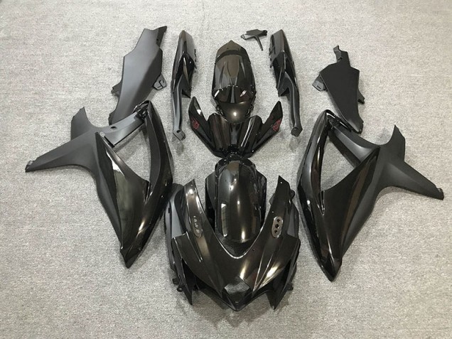2008-2010 Gloss / Matte Black Suzuki GSXR 600-750 Motorcycle Fairings 2008-2010 Gloss / Matte Black Suzuki GSXR 600-750 Motorcycle Fairings