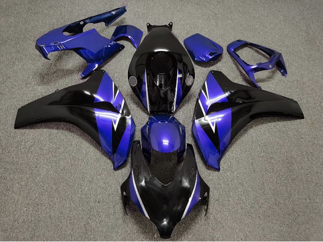 2008-2011 Blue and Black Honda CBR1000RR Motorcycle Fairings