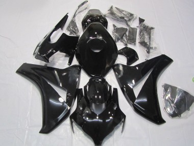 2008-2011 Gloss Black Honda CBR1000RR Motorcycle Fairings