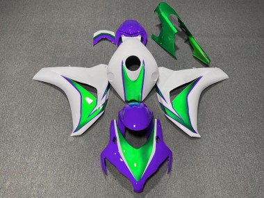 2008-2011 The Joker Green and Purple Gloss Honda CBR1000RR Motorcycle Fairings