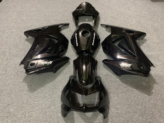2008-2012 Gloss Black OEM Kawasaki Ninja 250 Motorcycle Fairings