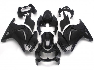 2008-2012 Gloss Black Plain Kawasaki Ninja 250 Motorcycle Fairings
