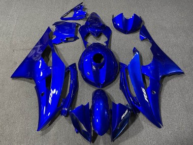 2008-2016 Deep Blue Yamaha R6 Motorcycle Fairings