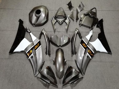 2008-2016 Gloss Grey & Bronze Yamaha R6 Motorcycle Fairings