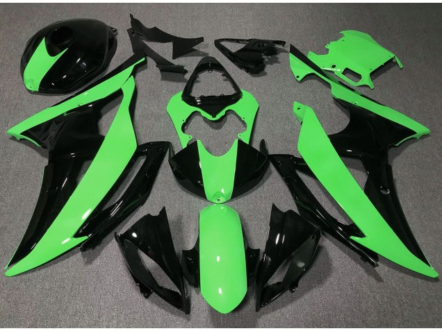 2008-2016 High Viz Green Yamaha R6 Motorcycle Fairings