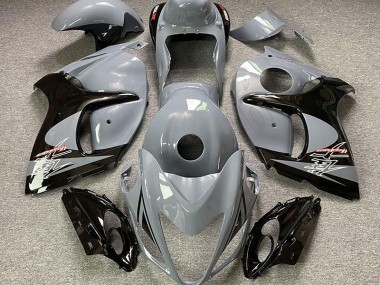 2008-2020 Nardo Grey & Black Suzuki GSXR 1300 Hayabusa Motorcycle Fairings