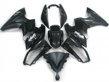 2009-2011 Black Kit Kawasaki Ninja 650R Motorcycle Fairings