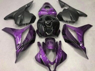 2009-2012 Deep Purple with Black Honda CBR600RR Motorcycle Fairings