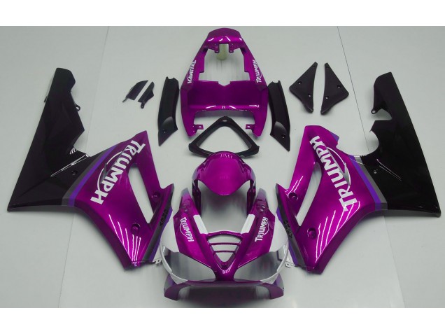 2009-2012 Gloss Hot Pink Triumph Daytona 675 Motorcycle Fairings