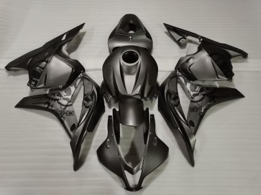 2009-2012 Matte Black Custom Design Honda CBR600RR Motorcycle Fairings