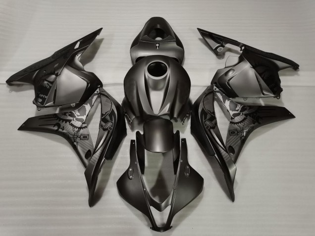 2009-2012 Matte Black Custom Design Honda CBR600RR Motorcycle Fairings