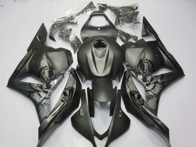 2009-2012 Matte Grey Honda CBR600RR Motorcycle Fairings