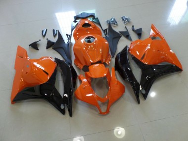 2009-2012 Orange and Black Honda CBR600RR Motorcycle Fairings