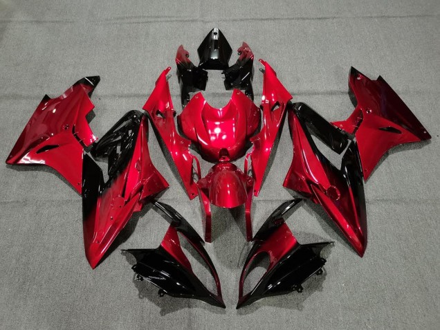 2009-2014 Alien Blue and White BMW S1000RR Motorcycle Fairings