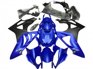 2009-2014 Alien Blue and White BMW S1000RR Motorcycle Fairings