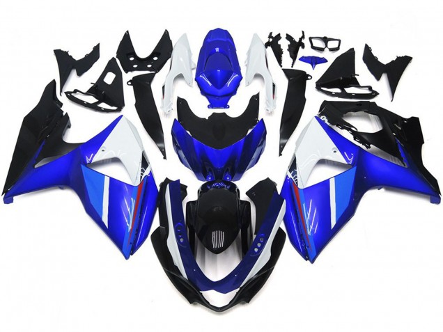 2009-2016 Solid Gloss Black Blue White Suzuki GSXR 1000 Motorcycle Fairings