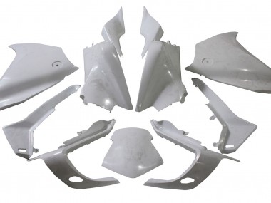 2010-2013 White Honda VFR1200 Motorcycle Fairings