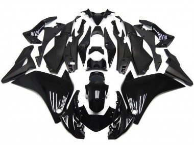 2011-2014 Gloss Black Red R Honda CBR250RR Motorcycle Fairings