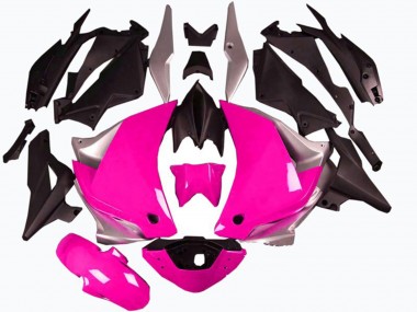 2011-2014 Pink and Silver Honda CBR250RR Motorcycle Fairings