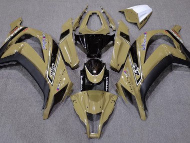 2011-2015 OEM Style Desert Tan Kawasaki ZX10R Motorcycle Fairings