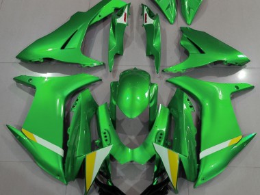 2011-2024 Full Gloss Light Green Suzuki GSXR 600-750 Motorcycle Fairings
