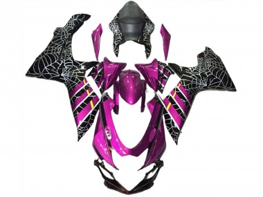 2011-2024 Gloss Pink Spider Suzuki GSXR 600-750 Motorcycle Fairings