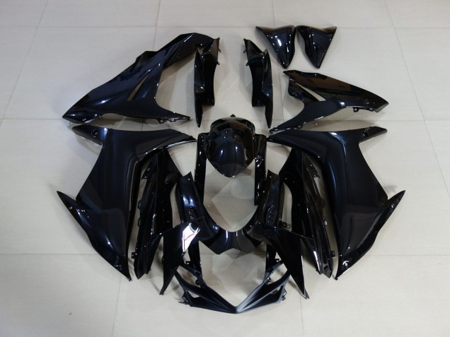 2011-2024 Plain Gloss Black Suzuki GSXR 600-750 Motorcycle Fairings 2011-2024 Plain Gloss Black Suzuki GSXR 600-750 Motorcycle Fairings